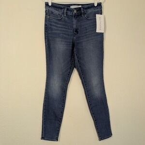 NWT Athleta Sculptek High Rise Ultra Skinny Jean In True Blue Women's Size 8 New